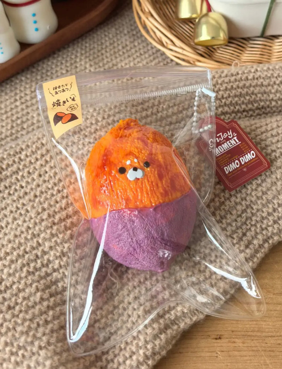 スクイーズ】アザラシ焼き芋スクイーズ Seal Sweet Potato squishy