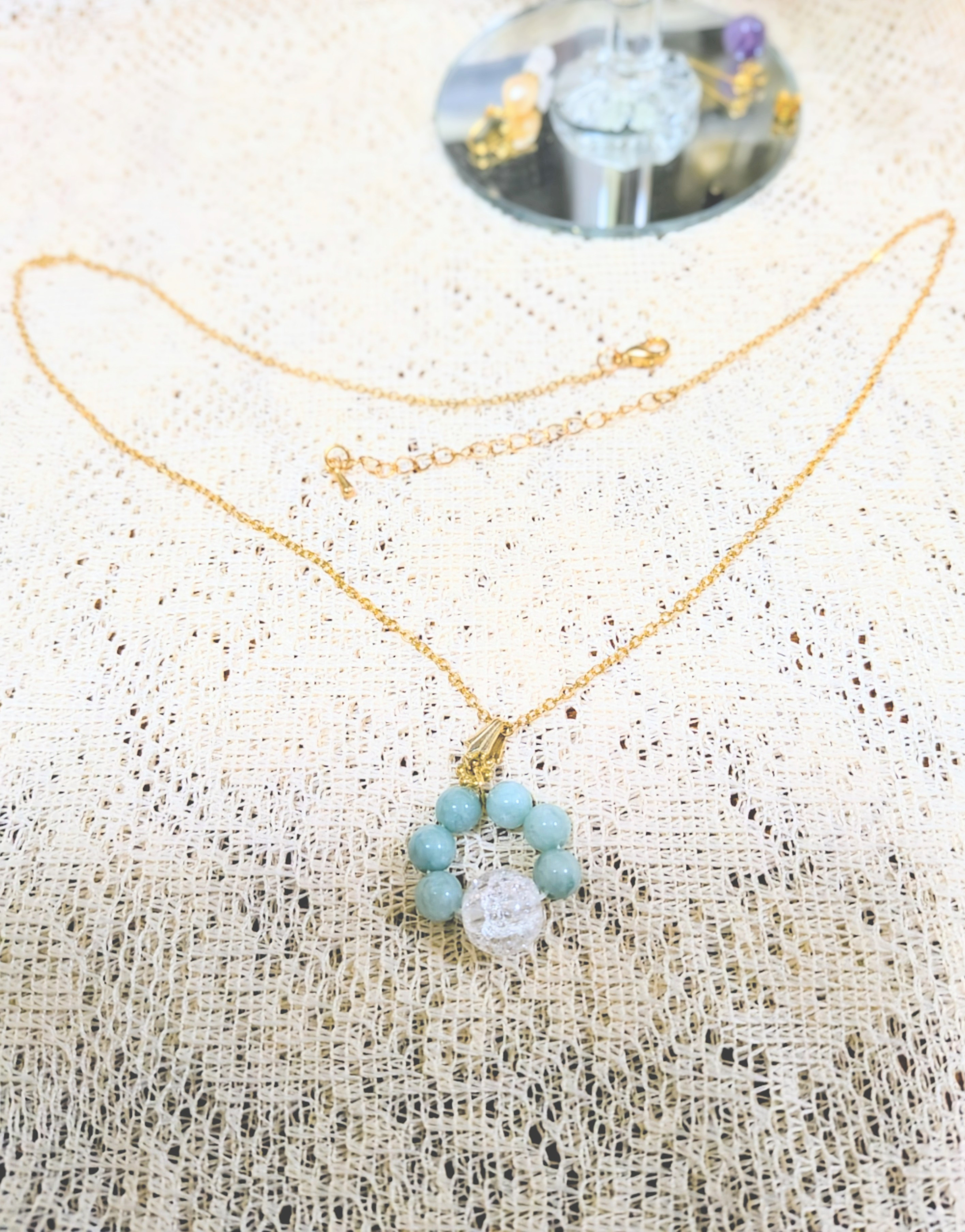 水色（ステンレスチェーン）