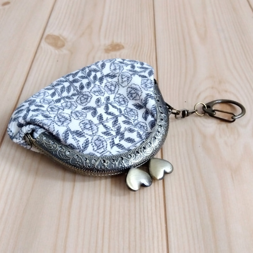 リバティ ハンドメイド がま口キーホルダー568 リバティ ハンドメイドがま口キーホルダー544