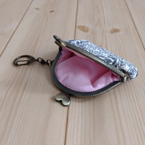 リバティ ハンドメイド がま口キーホルダー568 リバティ ハンドメイドがま口キーホルダー544