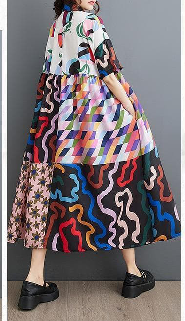 大きいサイズ レディース シャツ　ワンピース　春夏 秋 新品 半袖