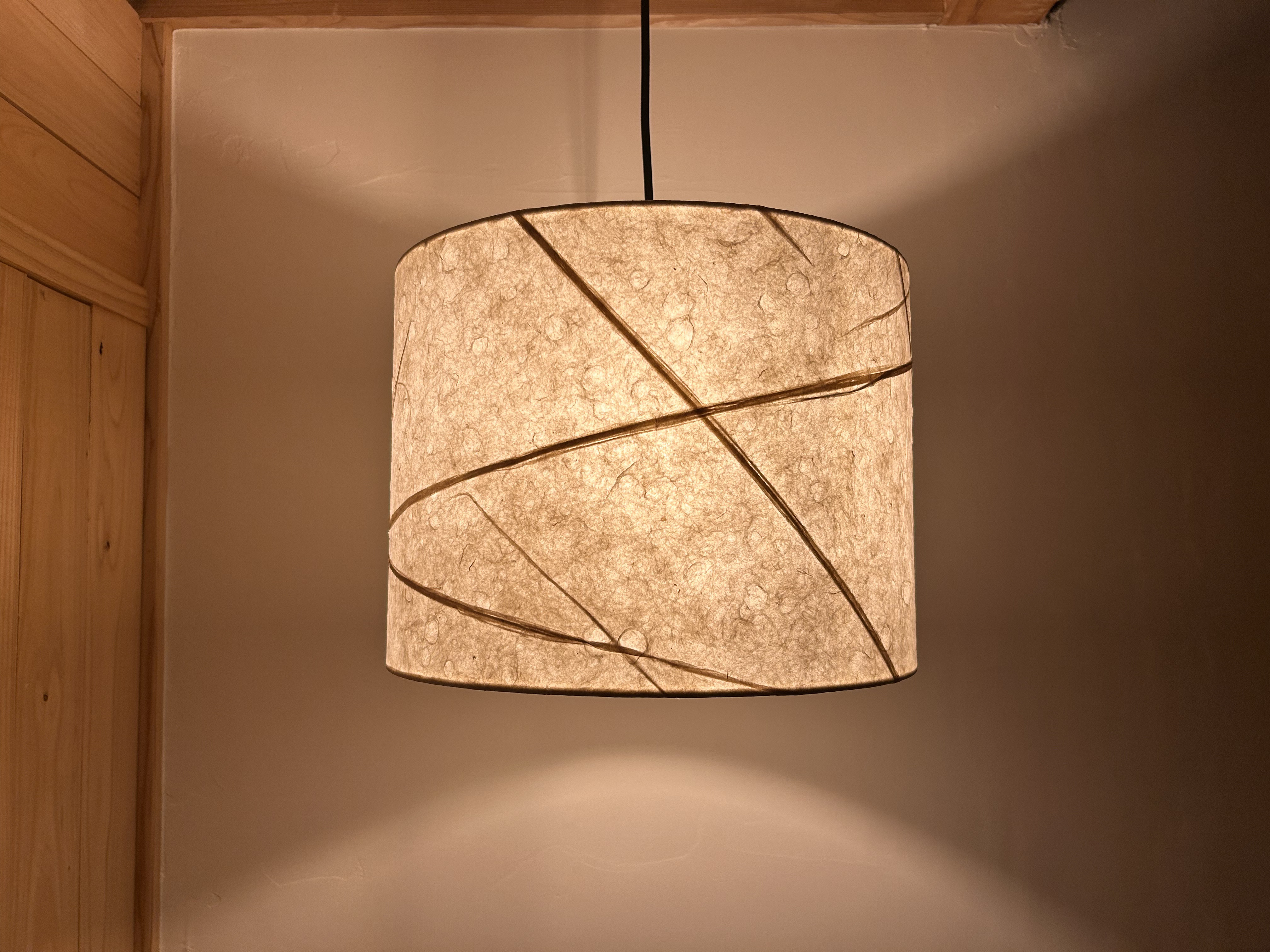 直径32cm/和紙/灯り/間接照明/ペンダントライト/和モダン/ジャパンディ/ホテル/旅館/ダイニング【シェードのみ】