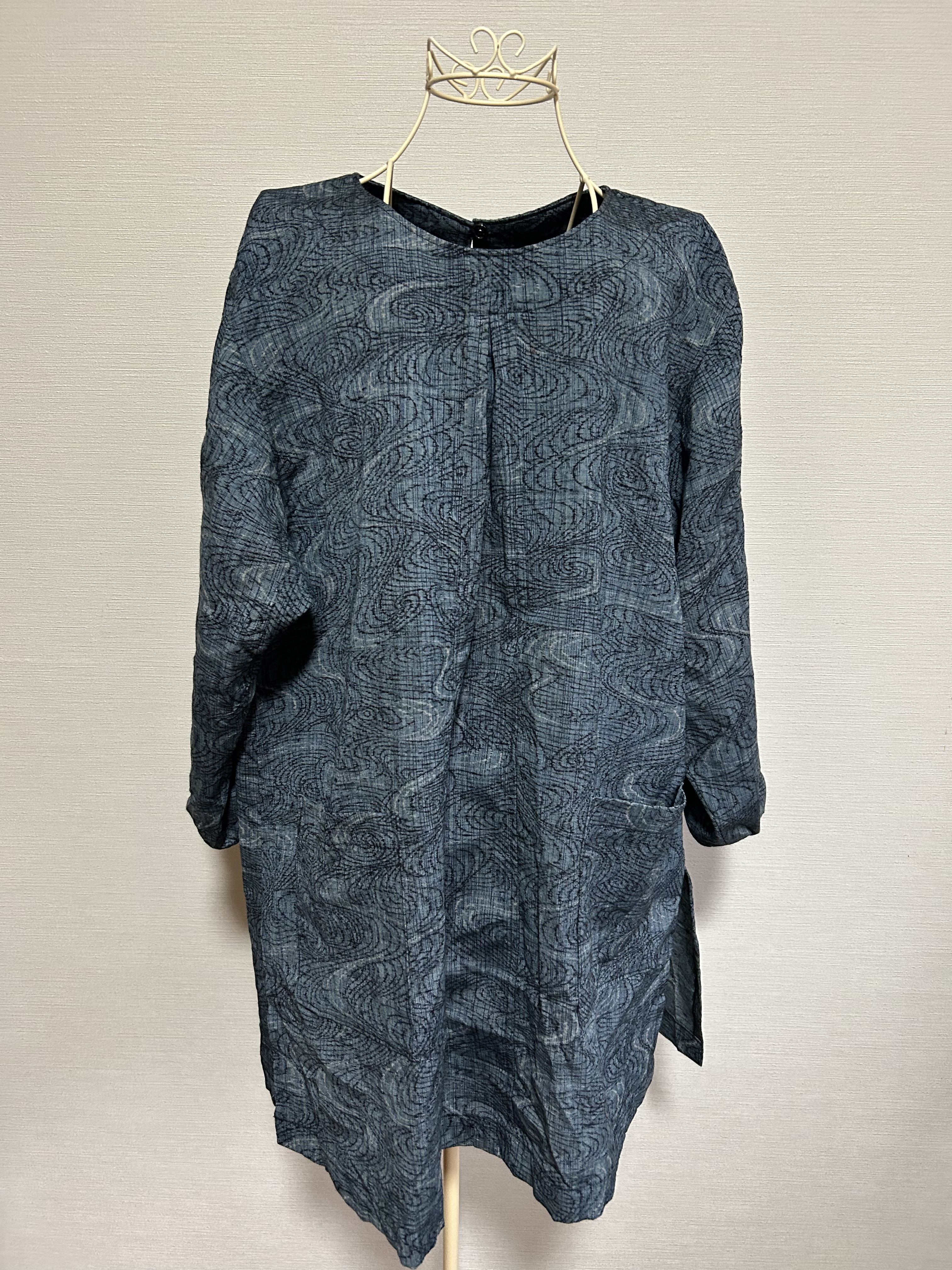 ハンドメイド　着物リメイク　チュニック