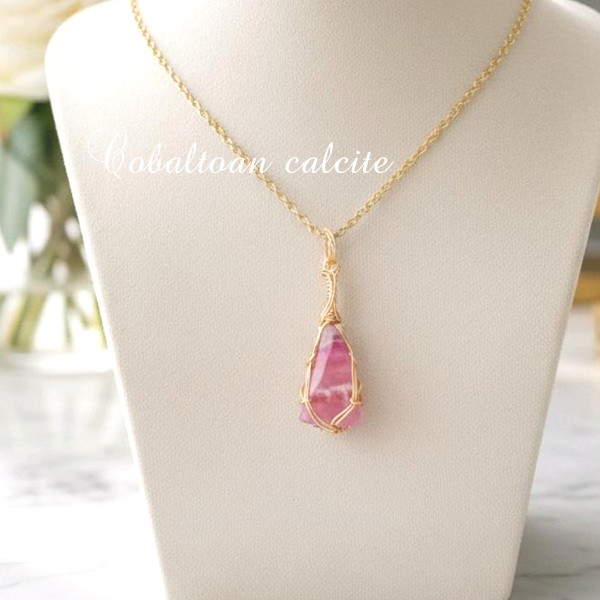 ピンクコバルトカルサイト ペンダント