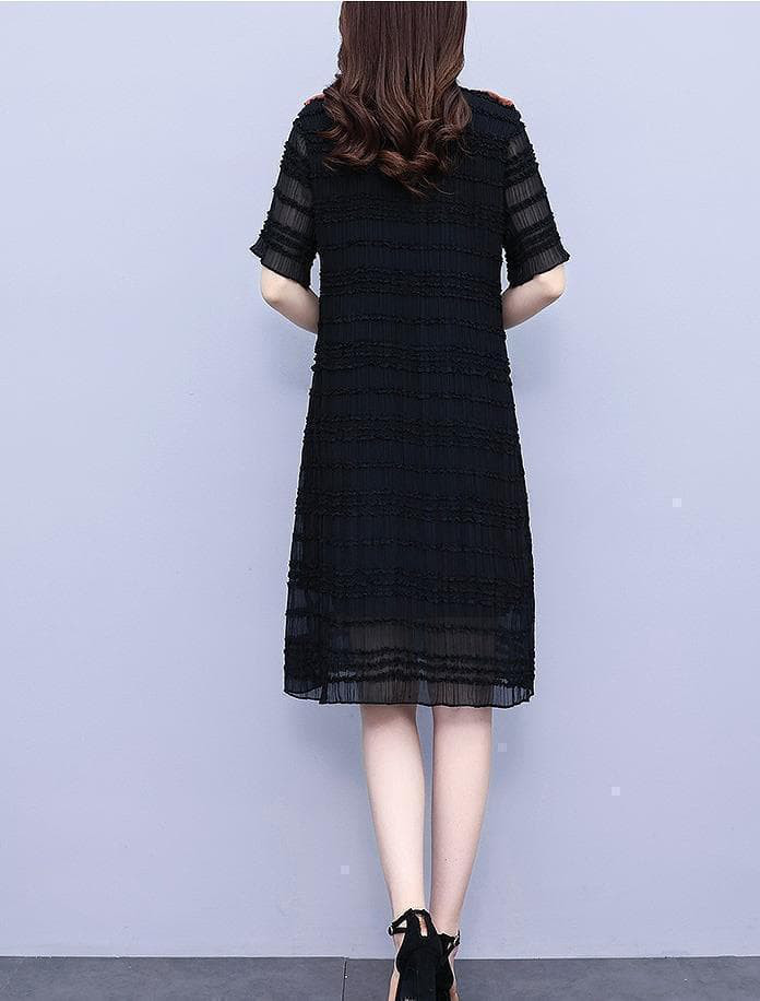 大きいサイズ レディース 春 夏 ワンピース　新品 半袖　秋