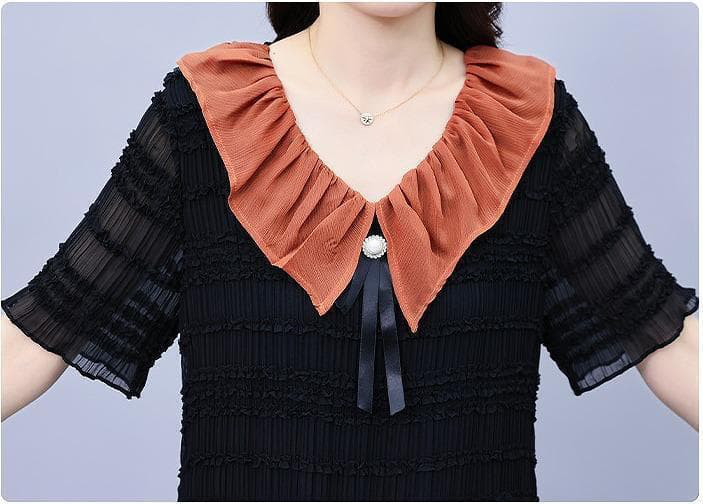 大きいサイズ レディース 春 夏 ワンピース　新品 半袖　秋