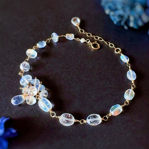 mari53様 アンデシンラブラドライトブレスレット mari53様 アンデシンラブラドライトブレスレット mari53様 アンデシン