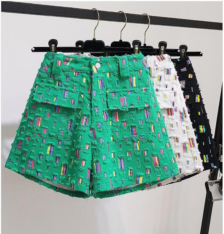 大きいサイズ レディース ショートパンツ　デニム　春夏 秋 新品 小さいサイズ