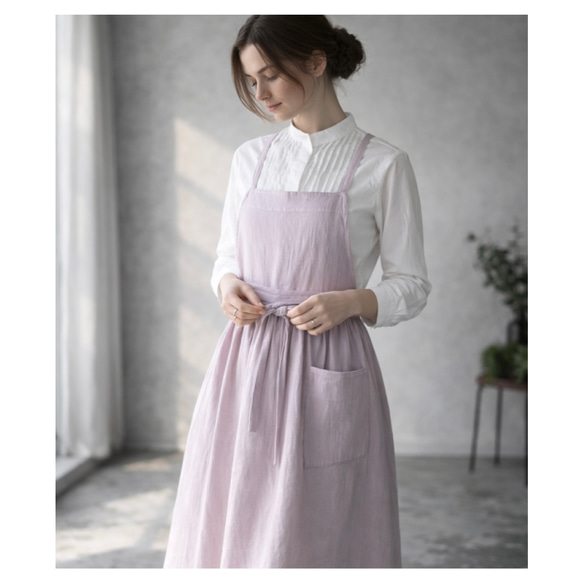 lemon様　ダブルガーゼ・エプロン＆チュニック lemon様ダブルガーゼ・エプロン＆チュニック
