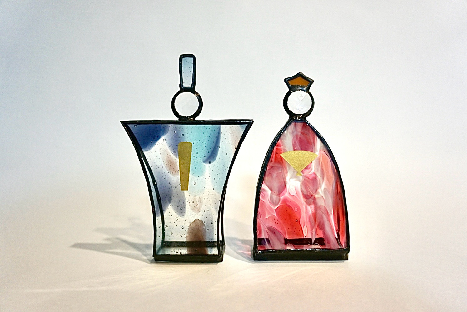 ひな人形 お雛様&お内裏様 ステンドグラス