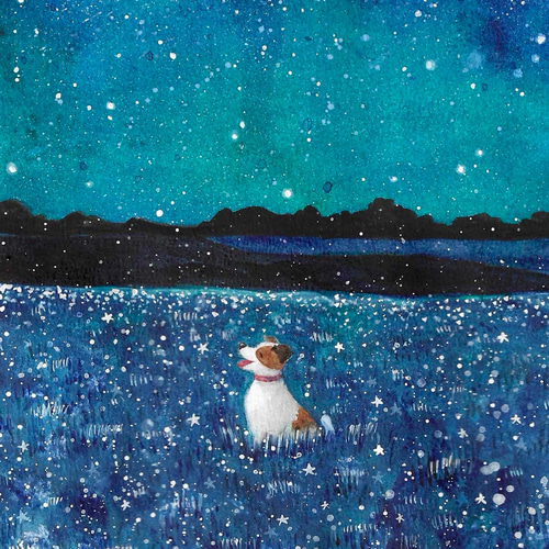 楽しかった思い出たち【ジャックラッセルテリア・犬】 絵画 kuro 通販