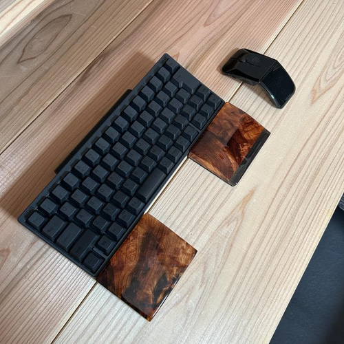 HHKB キーボド パームレスト アームレスト リストレスト 木製 分離型