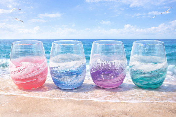 Emiy Ocean Aura レジンアート グラス グラス emiy 通販 20291083
