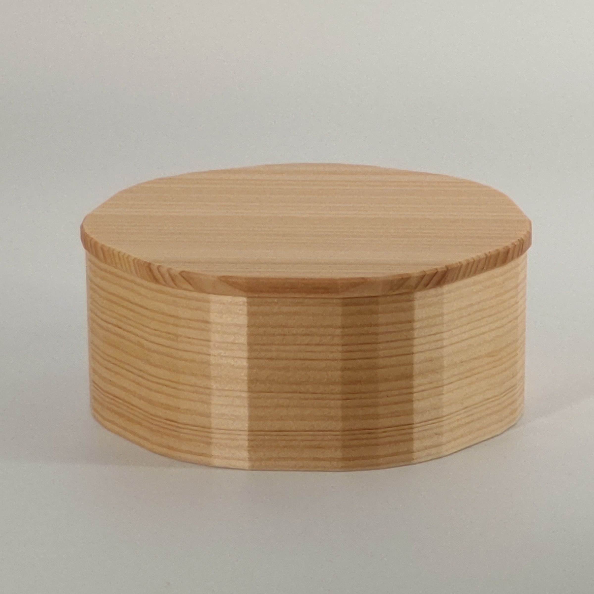 ひきまげわっぱ ヘプタ  弁当箱 ランチボックス お菓子箱 小物入れ 天然木