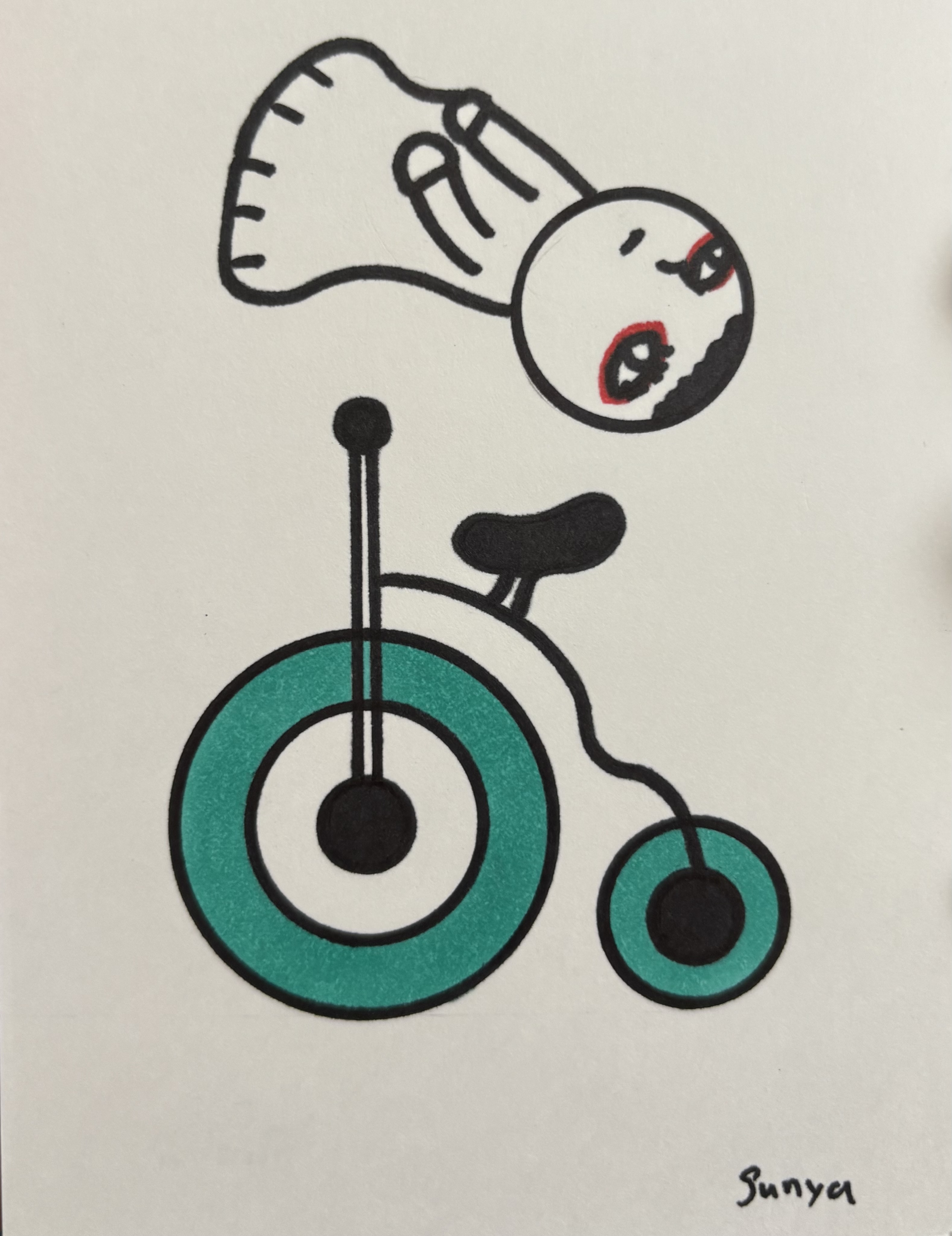 ekakistjun8「ペニーファージング、そして浮かぶ子」