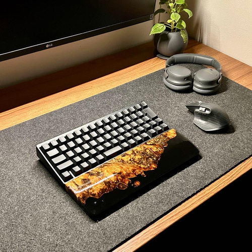HHKB キーボード アームレスト パームレスト リストレスト 木製 天然木