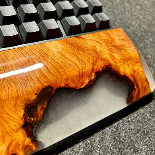 HHKB アームレスト パームレスト リストレスト 蓄光 木製 無垢材