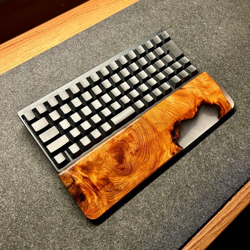 HHKB アームレスト パームレスト リストレスト 蓄光 木製 無垢材