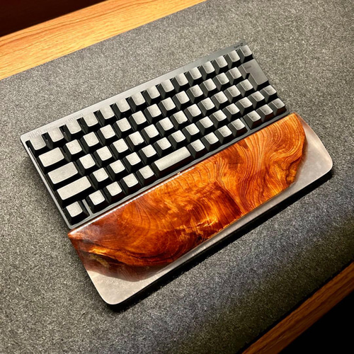 HHKB アームレスト パームレスト リストレスト 蓄光 木製 無垢材