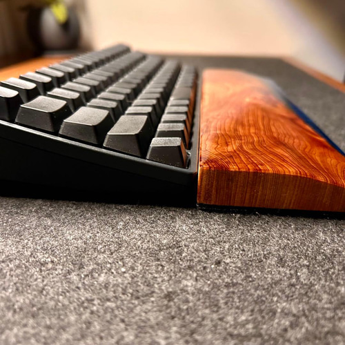 アームレスト パームレスト リストレスト マウスパッド 木製 無垢材