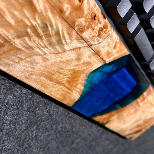 アームレスト パームレスト リストレスト マウスパッド 木製 無垢材