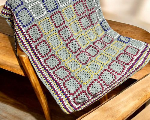 送料無料】こたつカバー マルチカバー ソファカバー モチーフ編み