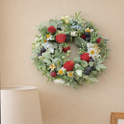 ☆送料無料！松ぼっくりのグリーンリース 1点限り リース my craft