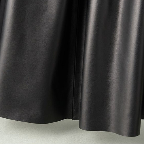 レディース高級 本革↑超ソフトなラムレザースカート黒☆ラムレザースカート レディース高級 本革↑超ソフトなラムレザースカート黒☆ラムレザー