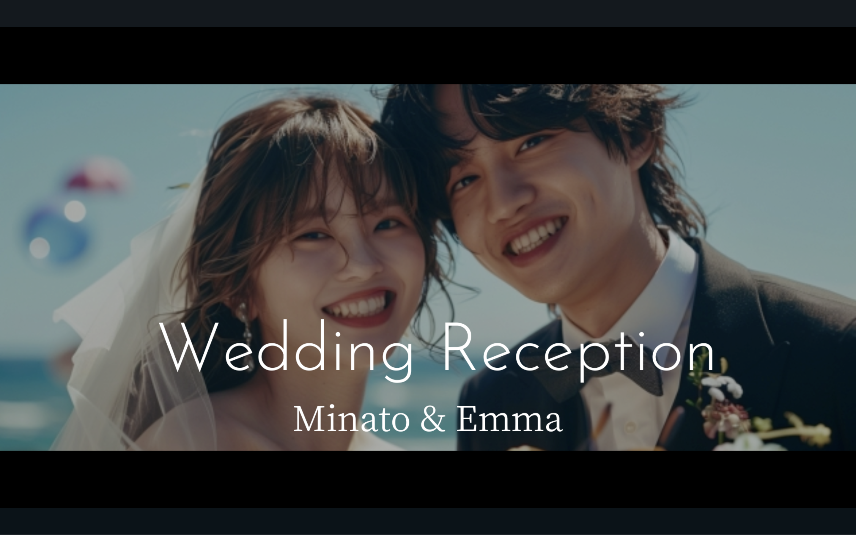 おしゃれでかっこいいオープニングムービー洋風｜著作権フリーBGM｜躍動感｜盛り上がる｜お洒落な結婚式入場動画