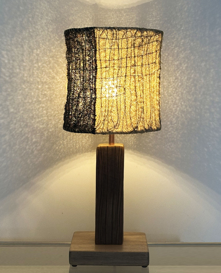 ヘチマランプ天然へちまわびさび風レトロランプ 寝室リビング民宿インテリア