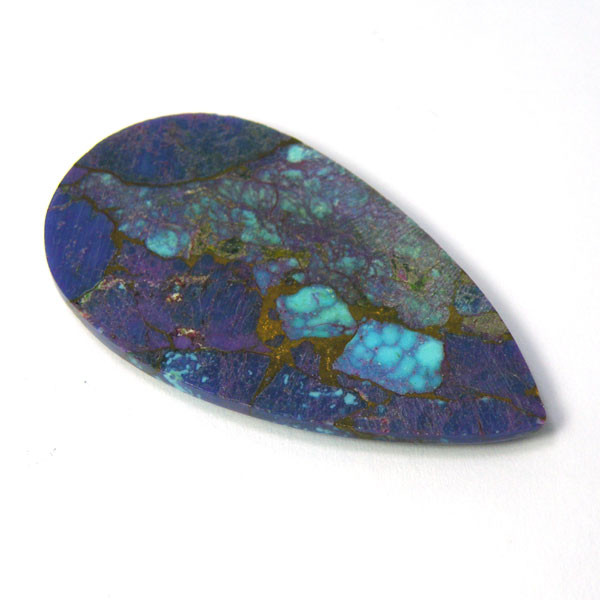 天然石　モハベ ターコイズ パープル(Mojave turquoise)　ルース（カボション）　st-st-574