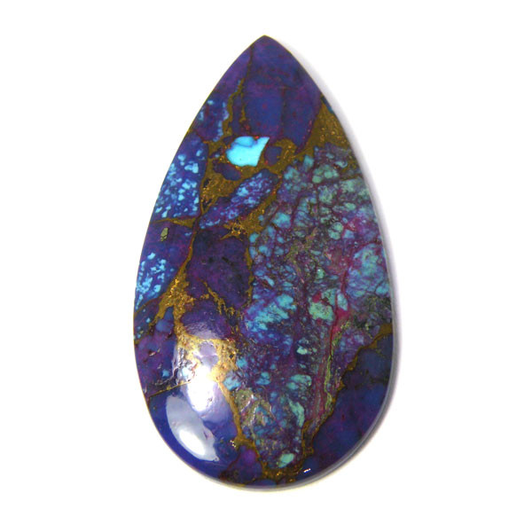 天然石　モハベ ターコイズ パープル(Mojave turquoise)　ルース（カボション）　st-st-574