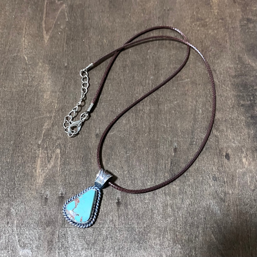 ロイストン ターコイズ シルバー ネックレス ペンダント