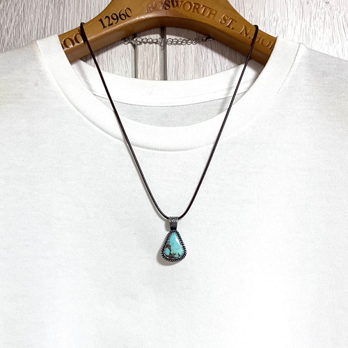 ロイストン ターコイズ シルバー ネックレス ペンダント