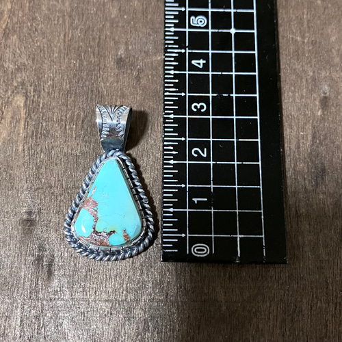 ロイストン ターコイズ シルバー ネックレス ペンダント