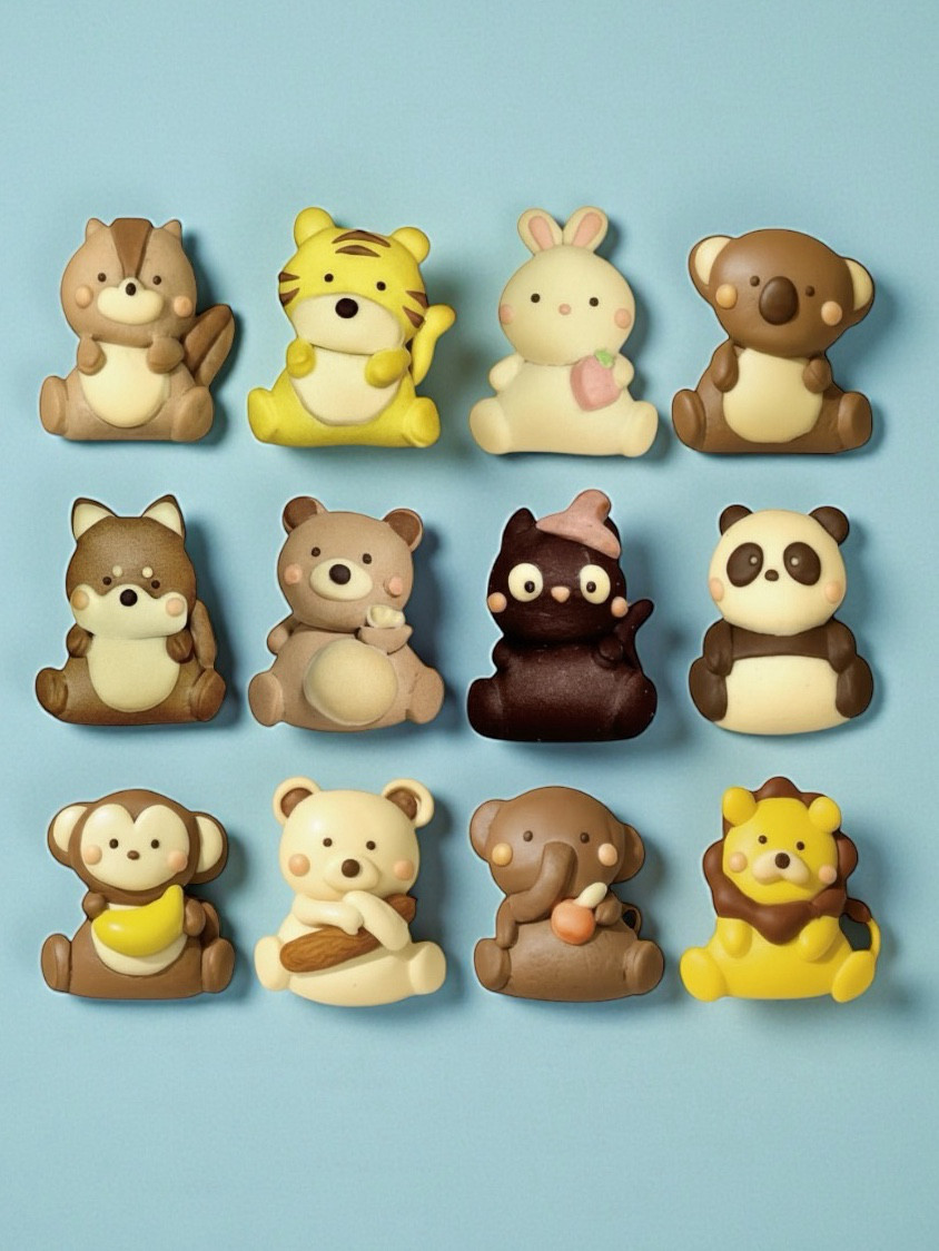 【冷凍発送】まき園長の動物園パンセット（12動物）