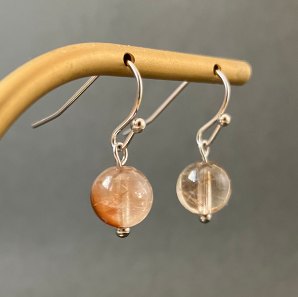 ルチルのイヤリングたん！できました！すごい！ ルチルのイヤリングたん！できました！すごい！ ルチルのイヤリング