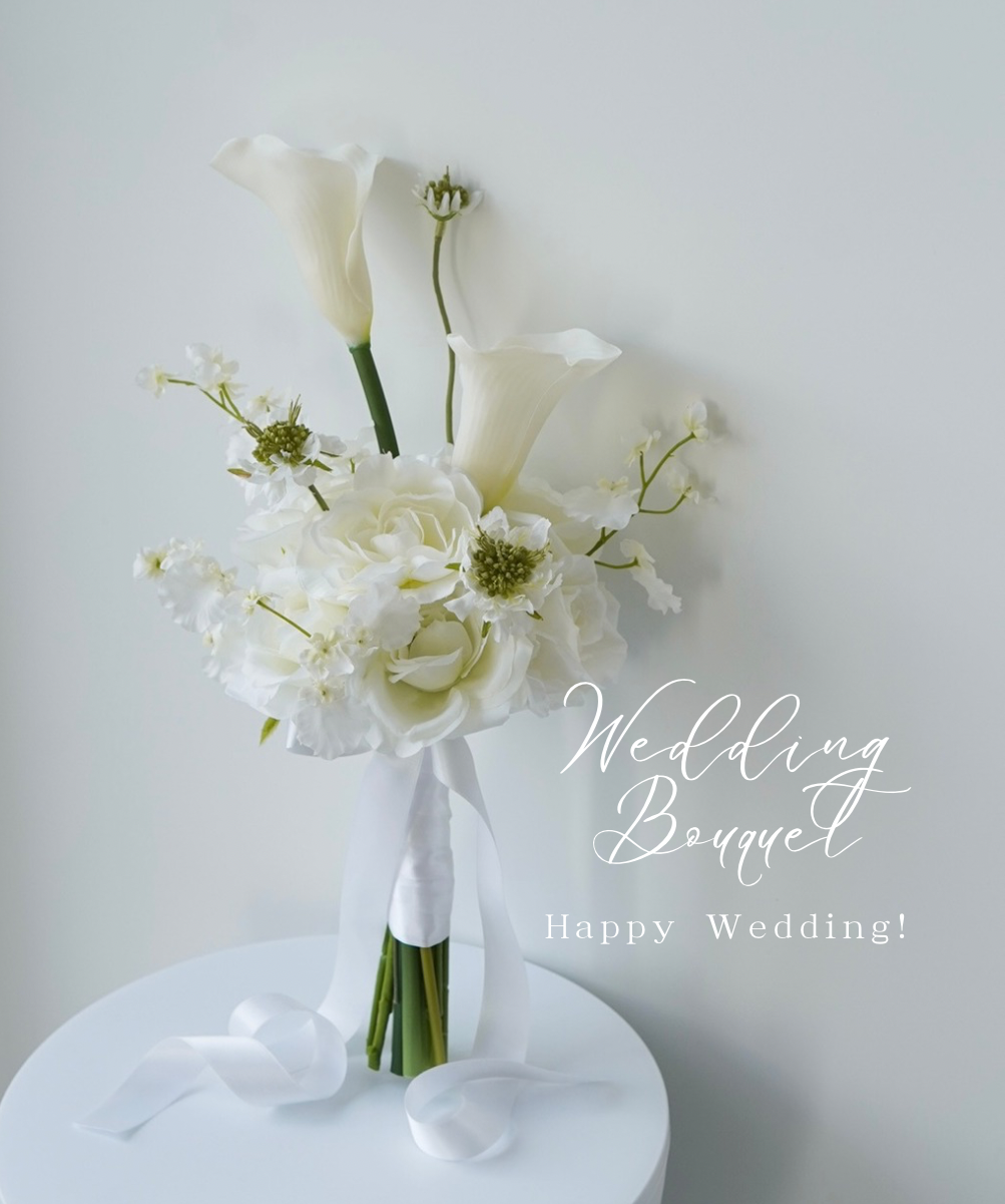 Natu.⌇﻿ アーティフィシャルフラワー クラッチブーケ 海外風 前撮り 結婚式