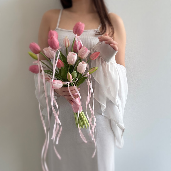 Tulips Bouquet⌇﻿ アーティフィシャルフラワー クラッチブーケ 海外風