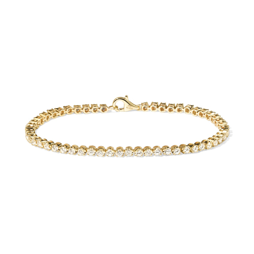 テニスブレスレット 2.1mm石幅のテニスブレスレット S25H2458-W（4週間発送