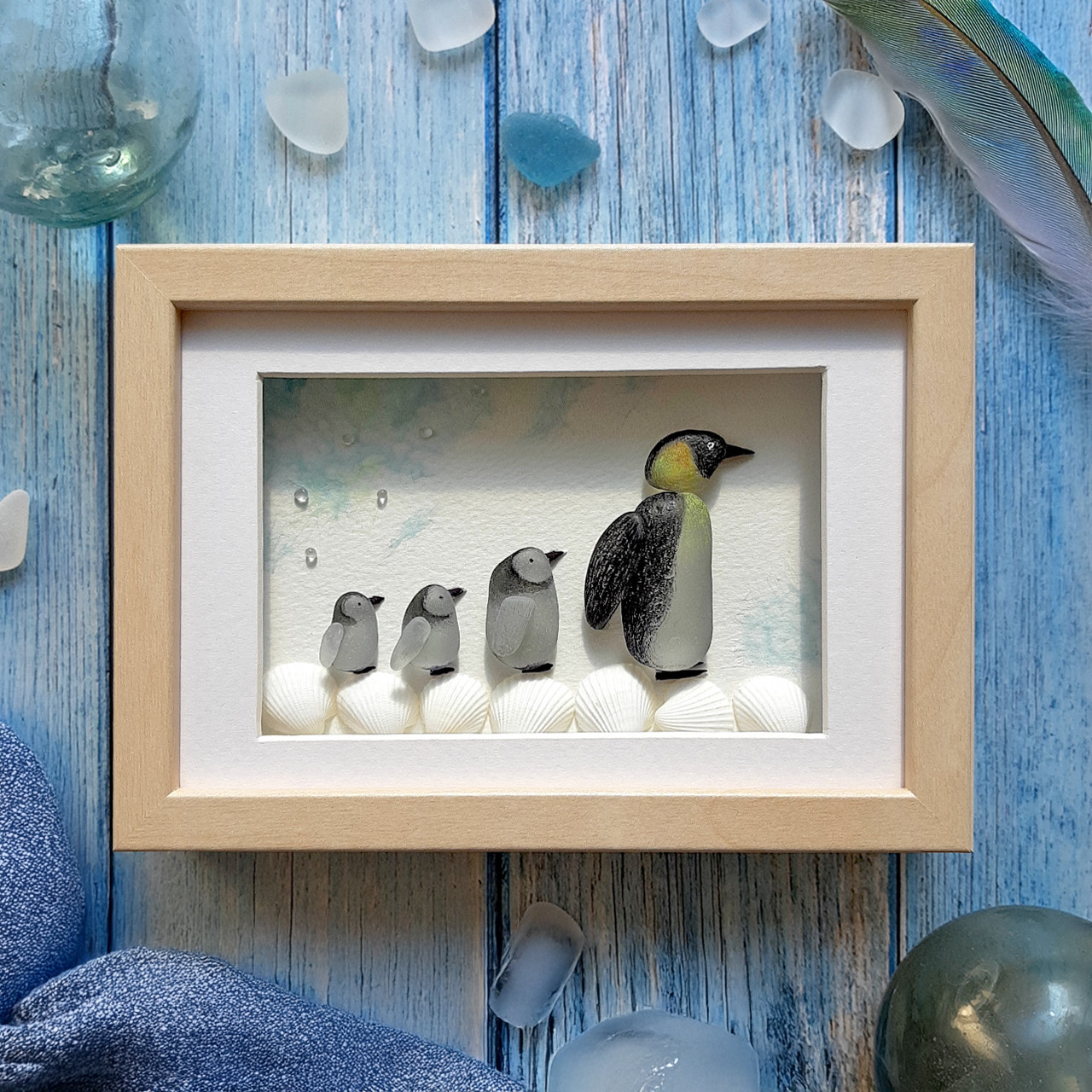 ペンギンの親子