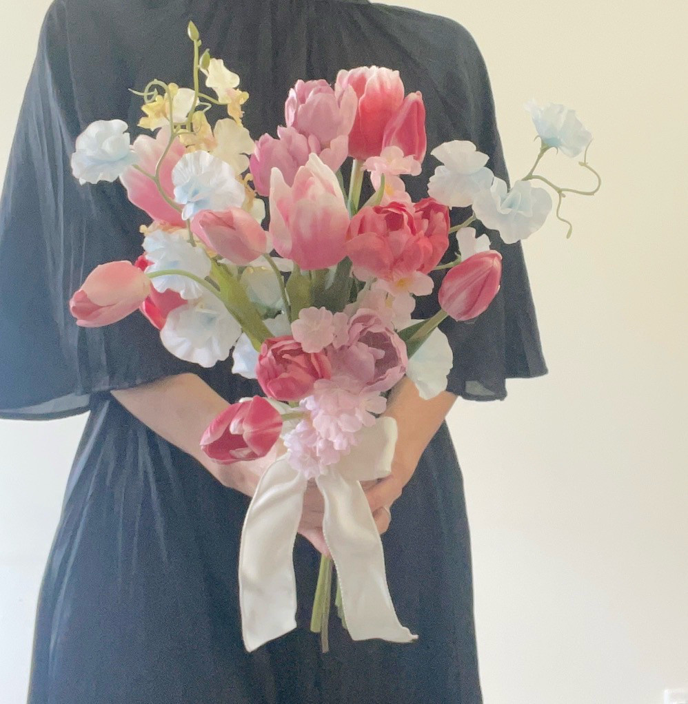 チューリップの小さめブーケ