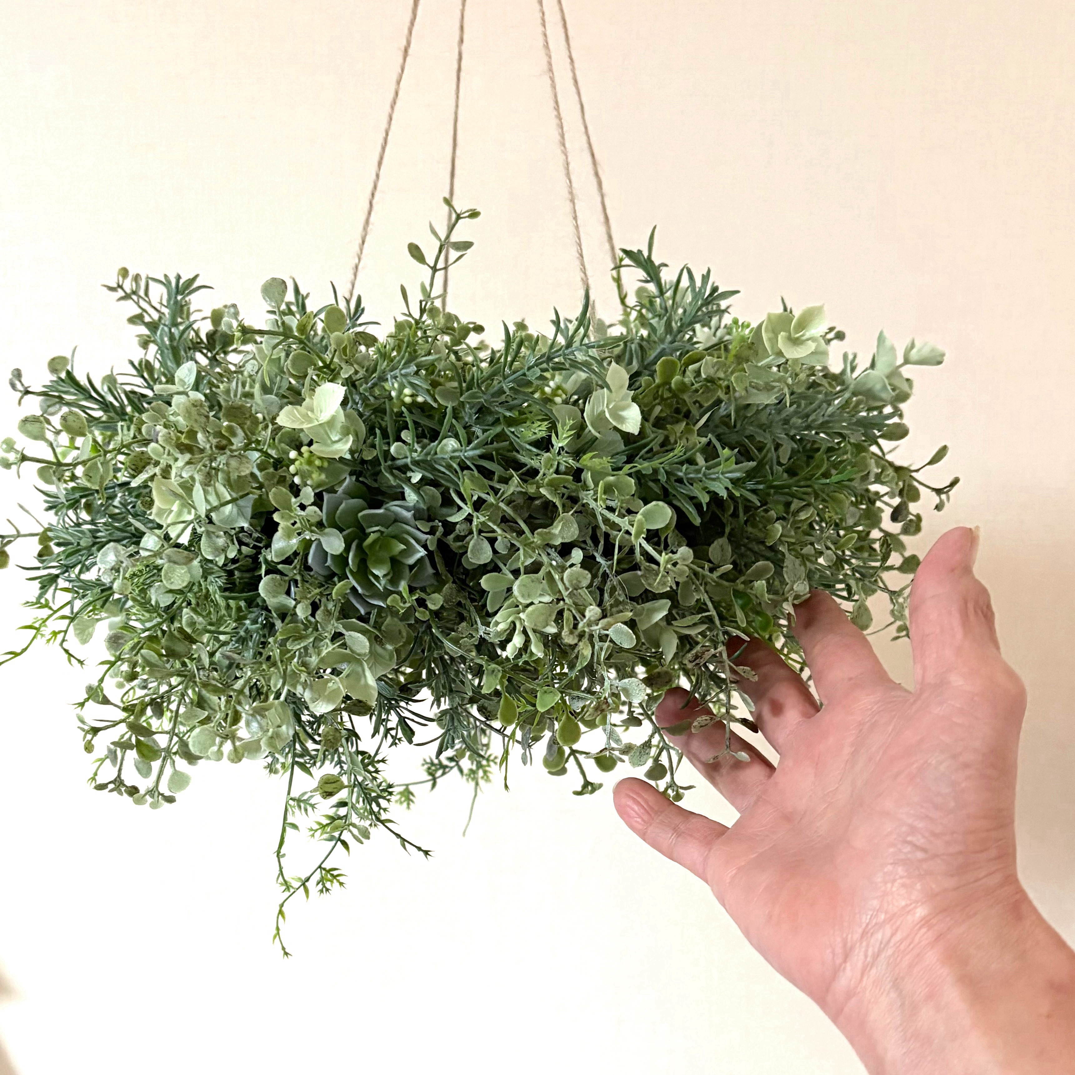 グリーンのフライングリース　アーティフィシャル