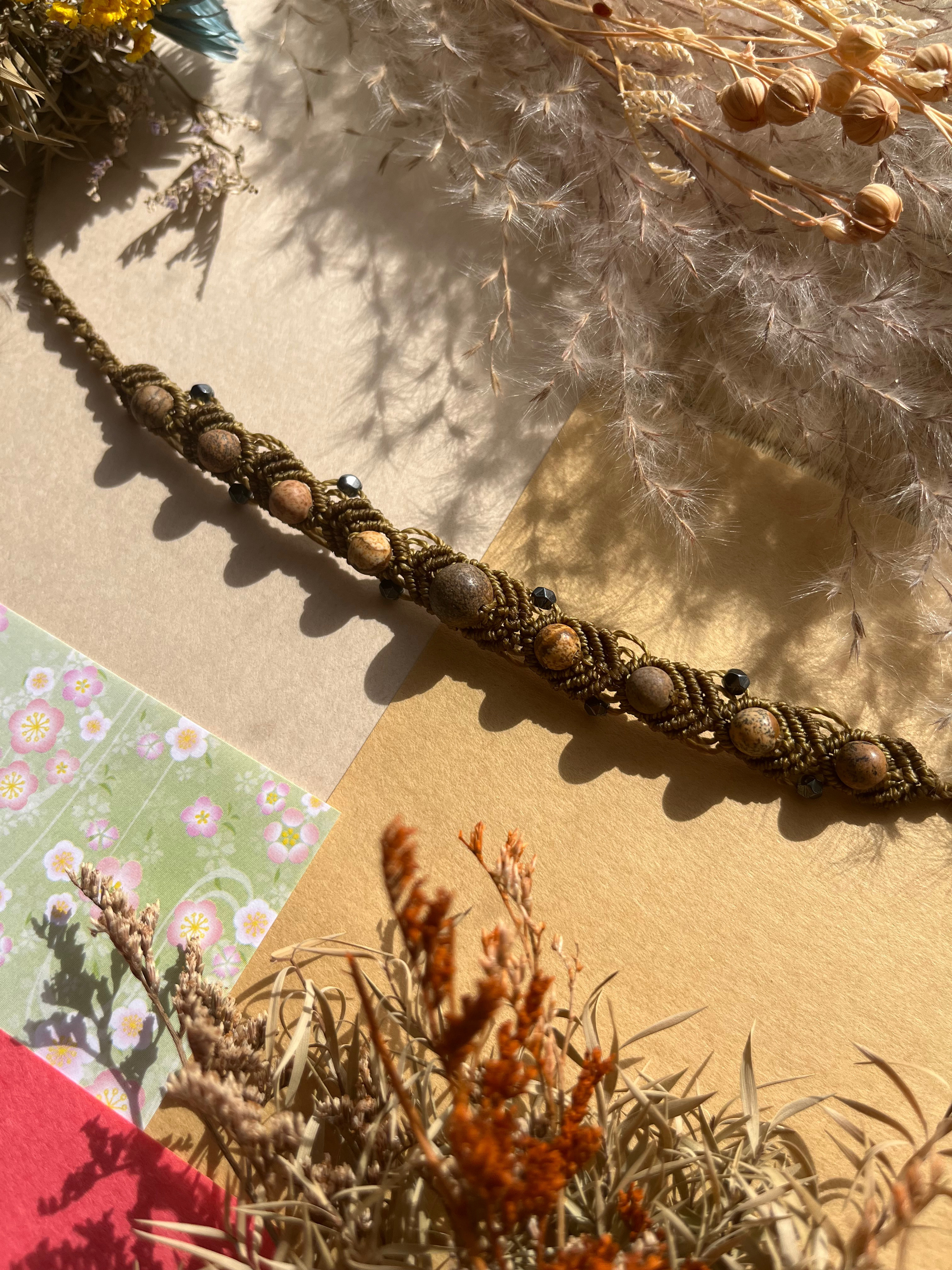 car key ＊jasper.hematite〜choker