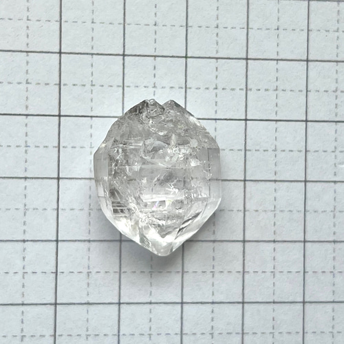 水入りダブルポイントクリスタル B 天然石 はな's works 通販 20295732