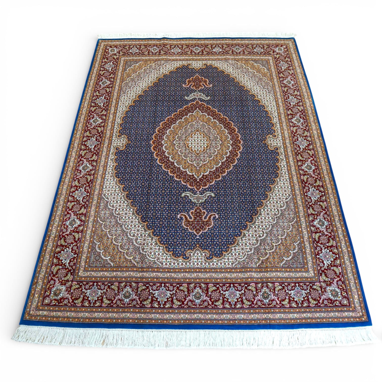 232×167cm 手織り ペルシャ絨毯 タブリーズ産　50RAJ