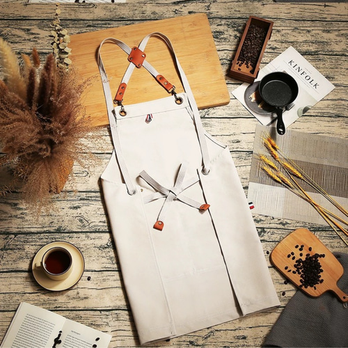 商店風 名入れ エプロン キャンバス 昭和レトロ 帆前掛け 感謝祭 開店