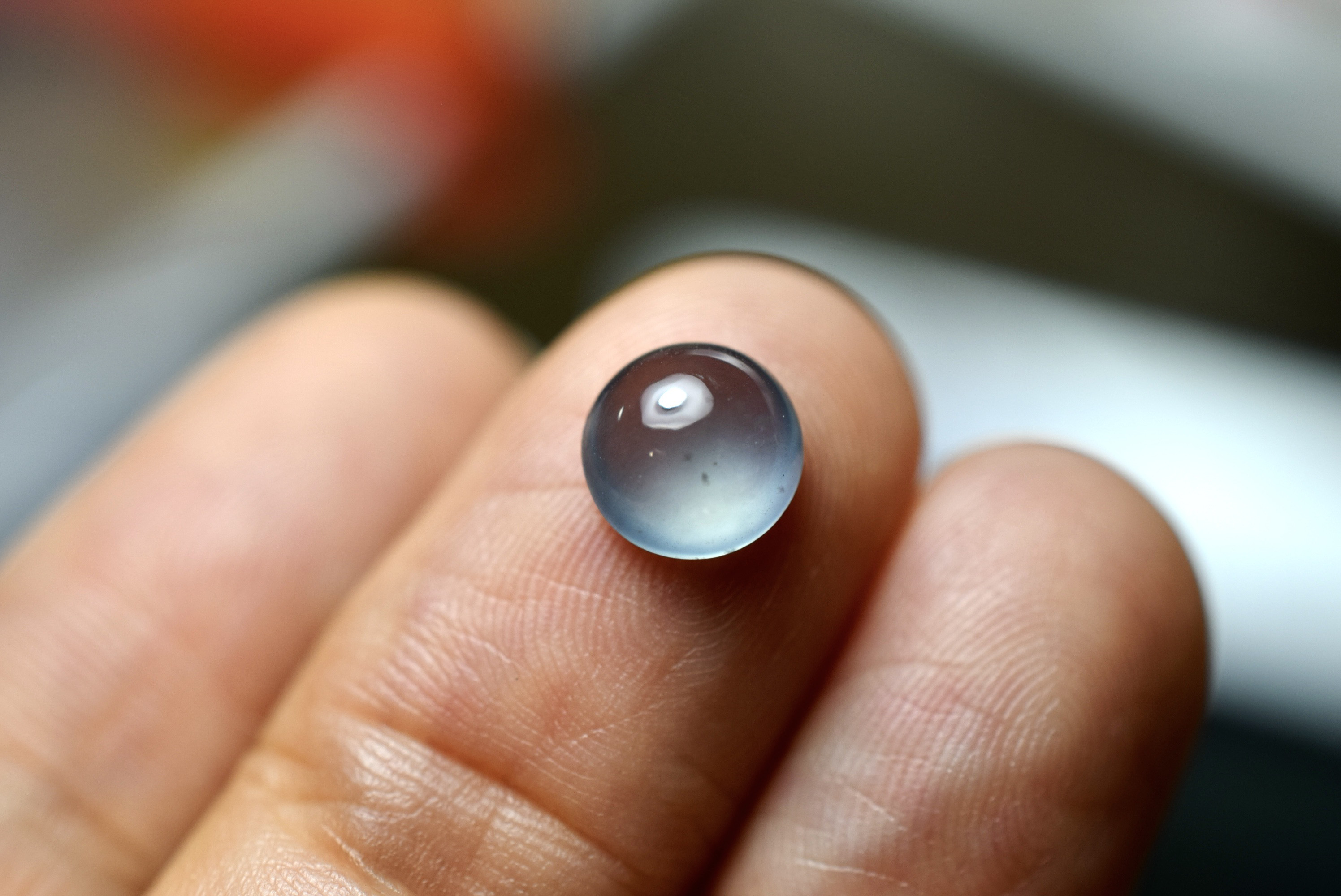 RS12-123 極品 宝石質 高氷種 水色 グアテマラ産 天然 A貨 本翡翠 ルース 硬玉 ジェダイト