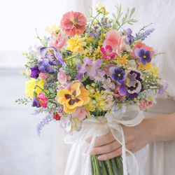 紫（パープル） ブーケ のおすすめ人気通販｜Creema(クリーマ) 国内