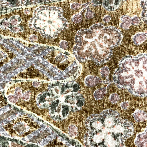 上質【正絹】着物リメイク 辻が花総絞りの着物ドレス&ボレロショールの